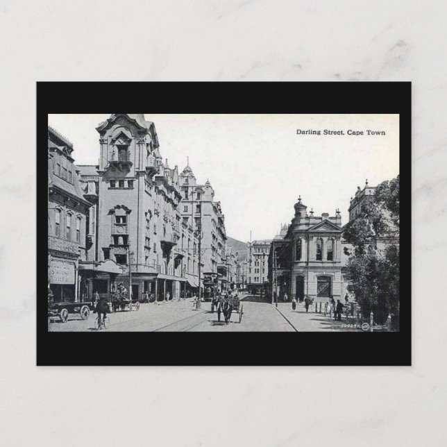 Ancienne carte postale - Darling St, Cap, Afrique  (Devant)