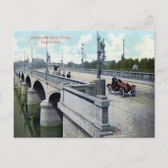 Ancienne carte postale - Dayton, Ohio, États-Unis (Devant)