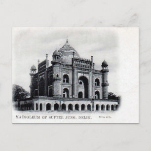 Ancienne carte postale - Delhi, Inde