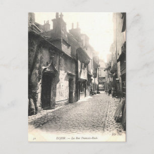 Ancienne carte postale - Dijon, Côte d'Or, France