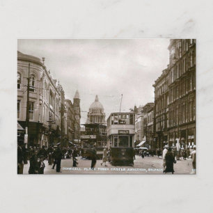 Ancienne carte postale - Donegall Place, Belfast