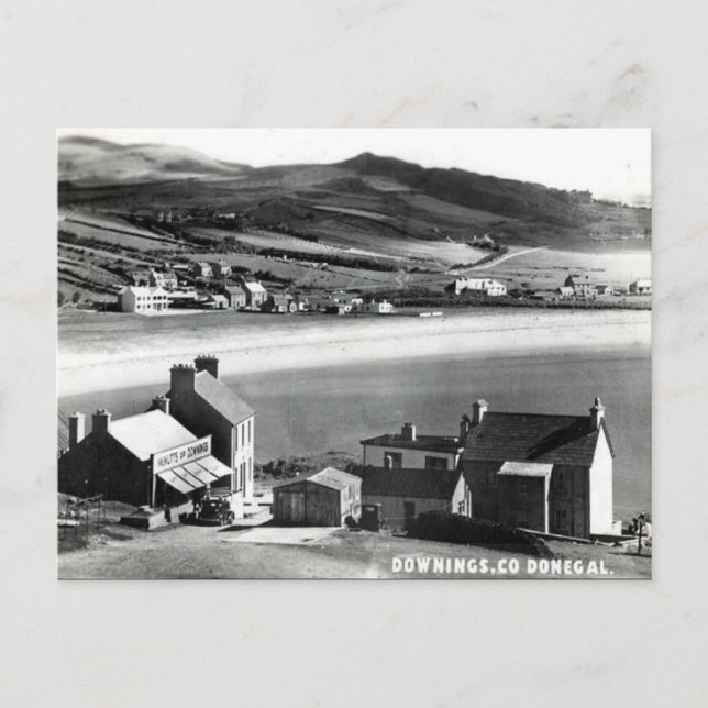Ancienne carte postale - Downing, Co Donegal, Irla (Devant)
