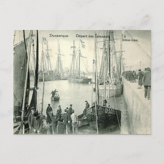 Ancienne carte postale - Dunkerque, Nord (Devant)