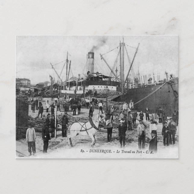 Ancienne carte postale - Dunkerque, Nord (Devant)