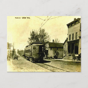 Ancienne carte postale - Eden Wisconsin