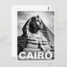 Ancienne carte postale Egypte