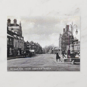 Ancienne carte postale - Enfield, Londres
