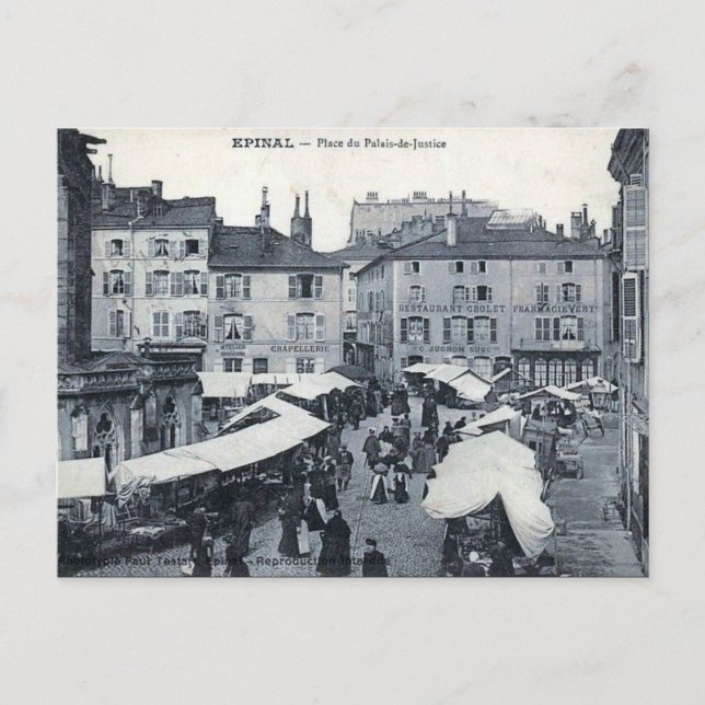 Ancienne carte postale - Epinal, Vosges (Devant)