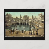 Ancienne carte postale - Exposition franco-britann