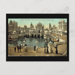 Ancienne carte postale - Exposition franco-britann