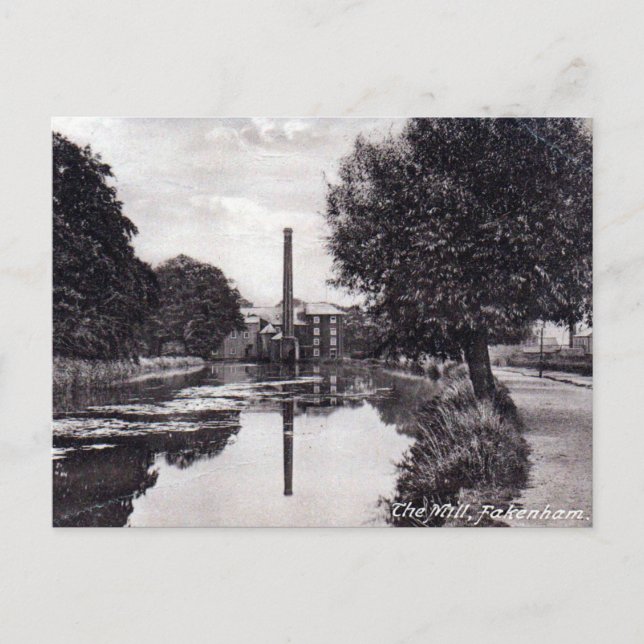 Ancienne carte postale - Fakenham, Norfolk (Devant)