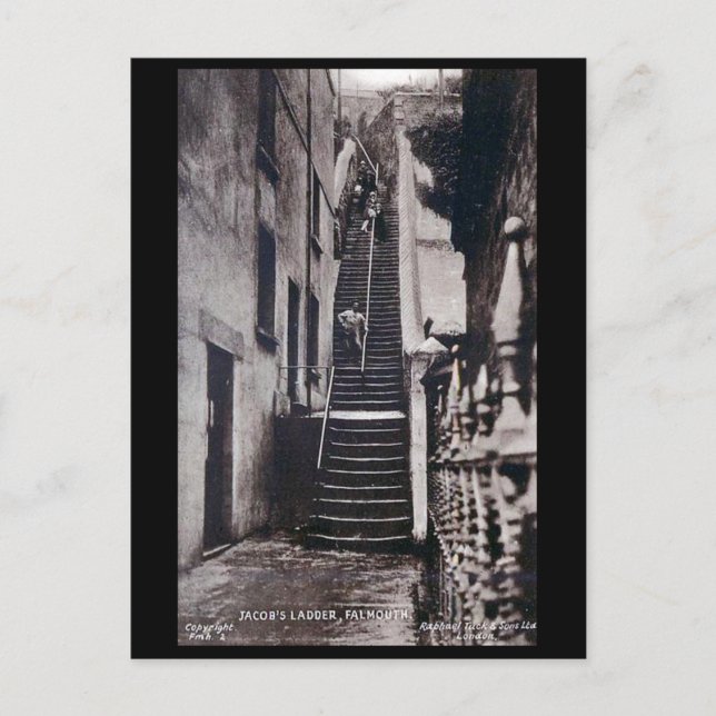 Ancienne carte postale - Falmouth, Cornouailles (Devant)