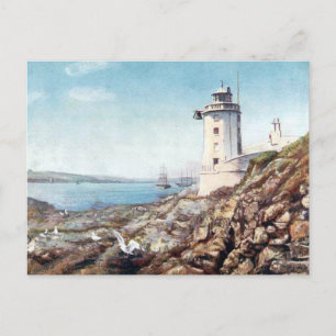 Ancienne carte postale - Falmouth, Cornouailles