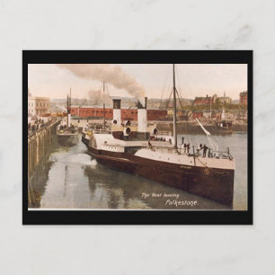 Ancienne carte postale - Folkestone, Kent