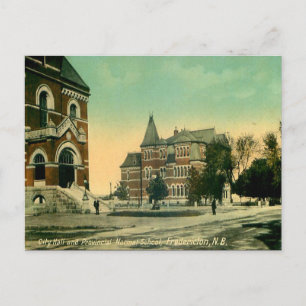 Ancienne carte postale - Fredericton (Nouveau-Brun