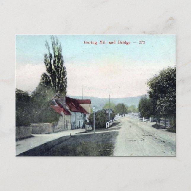 Ancienne carte postale - Goring on Thames, Oxfords (Devant)