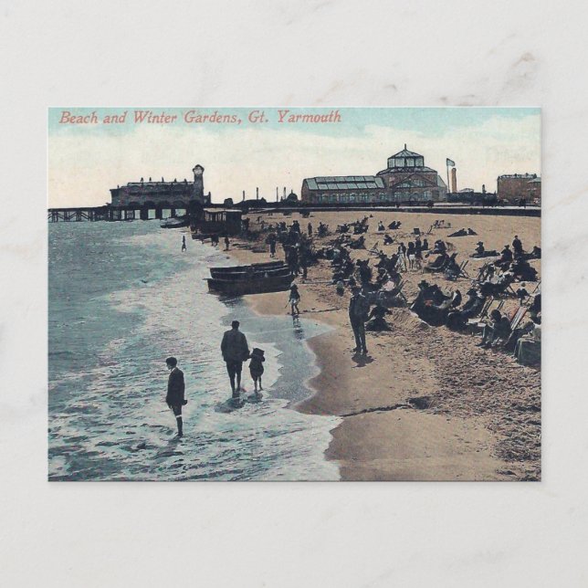 Ancienne carte postale - Great Yarmouth, Norfolk (Devant)