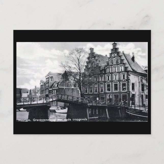 Ancienne carte postale - Haarlem, Pays-Bas (Devant)