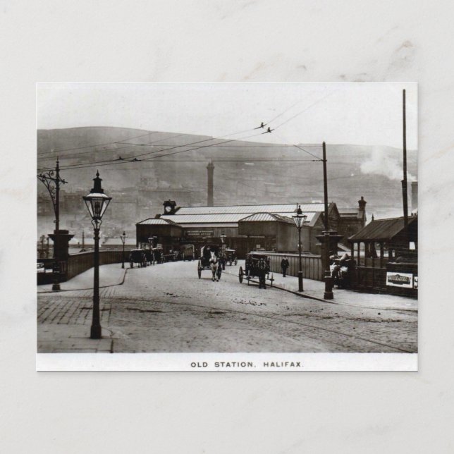 Ancienne carte postale - Halifax, Yorkshire (Devant)