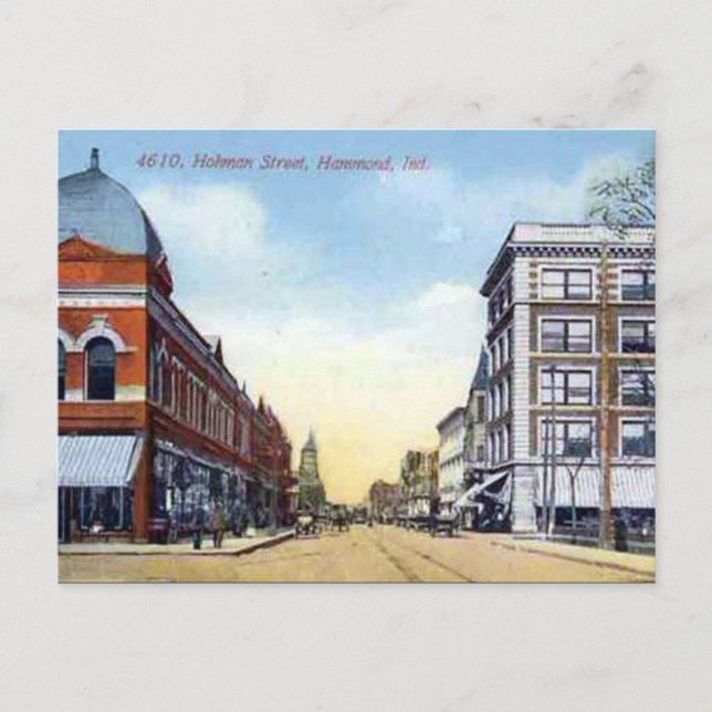 Ancienne carte postale - Hammond, Indiana, USA (Devant)