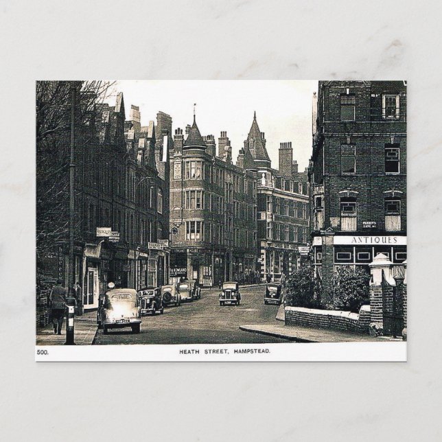 Ancienne carte postale - Hampstead, Londres (Devant)