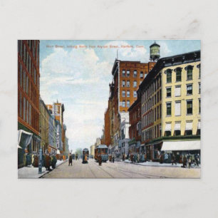 Ancienne carte postale - Hartford, Connecticut, US