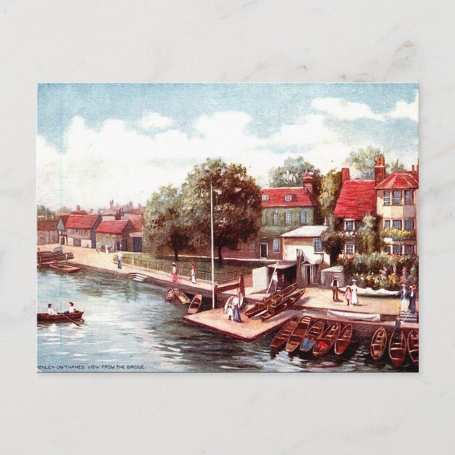Ancienne carte postale - Henley-on-Thames, Oxfords (Devant)