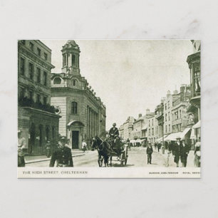 Ancienne carte postale - High St, Cheltenham