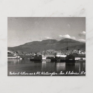 Ancienne carte postale - Hobart, Tasmanie