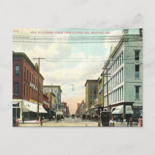 Ancienne carte postale - Houston, Texas