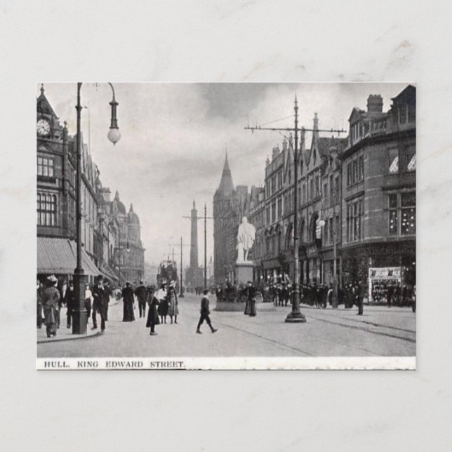 Ancienne carte postale - Hull, Yorkshire (Devant)