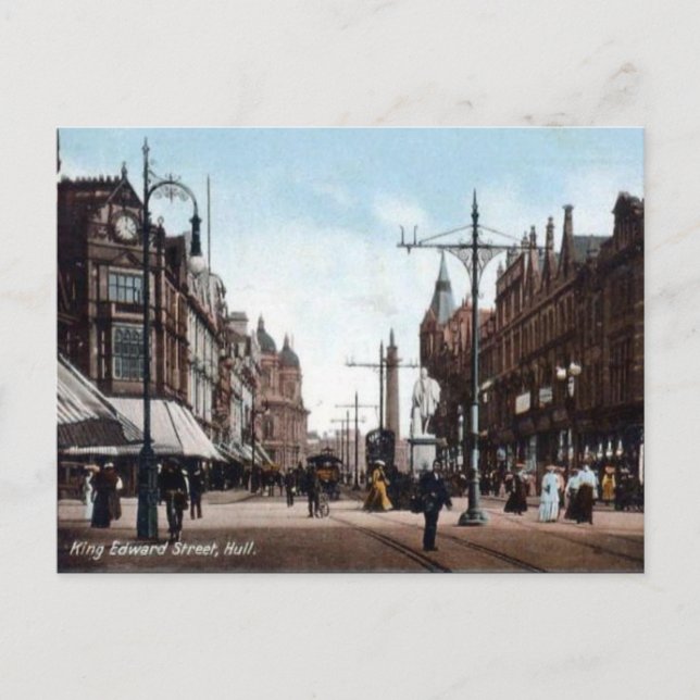 Ancienne carte postale - Hull, Yorkshire (Devant)