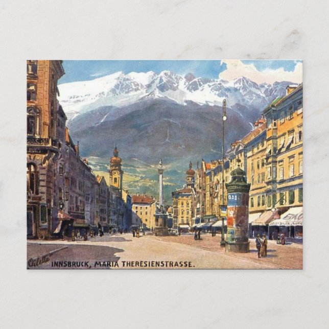 Ancienne carte postale - Innsbruck, Autriche (Devant)