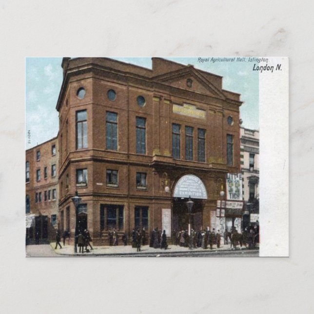 Ancienne carte postale - Islington, Londres (Devant)