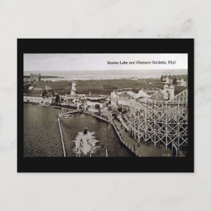 Ancienne carte postale - Jardins de plaisance, Rhy