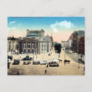 Ancienne carte postale - Katowice, Pologne