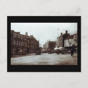 Ancienne carte postale, Kettering, Northamptonshir