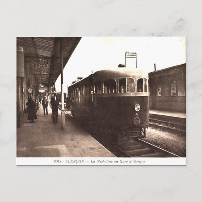 Ancienne carte postale - La Micheline (Devant)