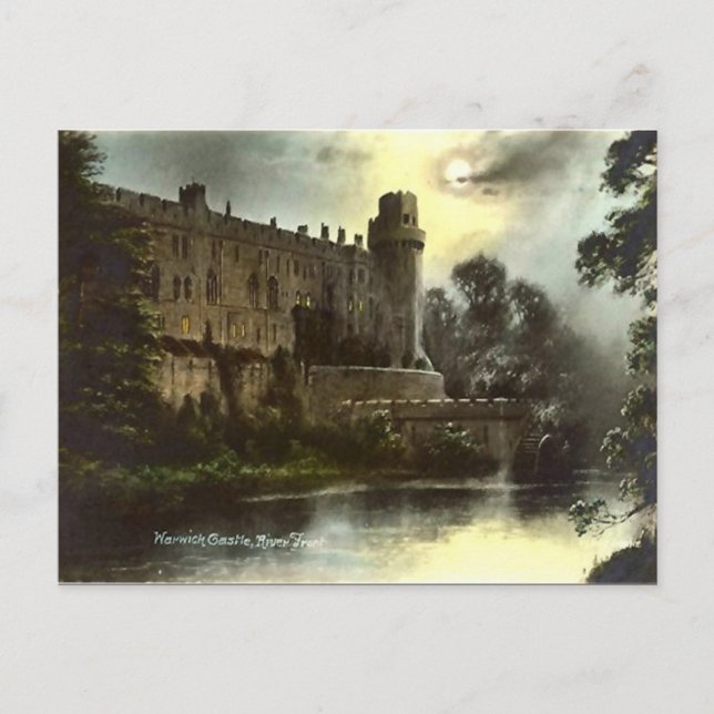 Ancienne Carte Postale - Le Château, Warwick (Devant)