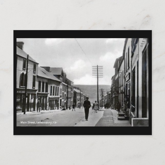 Ancienne carte postale - Letterkenny, Co Donegal,  (Devant)