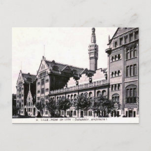Ancienne carte postale - Lille, France