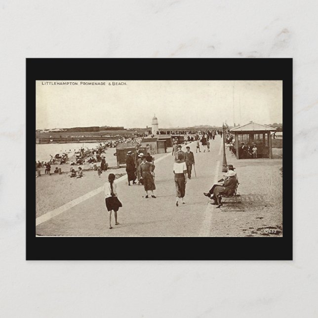 Ancienne carte postale - Littlehampton, Sussex (Devant)