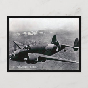 Ancienne carte postale - Lockheed Hudson Light Bom