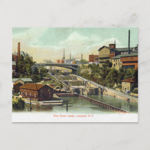 Ancienne carte postale - Lockport, NY, USA