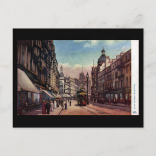 Ancienne carte postale - Lord Street, Liverpool