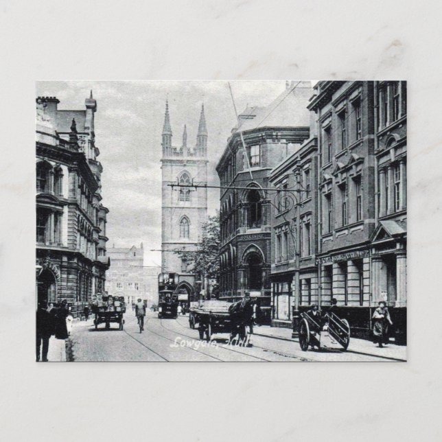 Ancienne carte postale - Lowgate, Hull, Yorkshire (Devant)