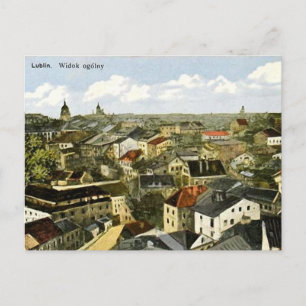 Ancienne carte postale - Lublin, Pologne