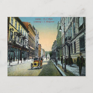 Ancienne carte postale - Lviv, Ukraine