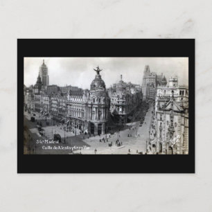 Ancienne carte postale - Madrid