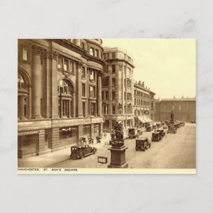 Ancienne carte postale - Manchester